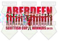 Image 1 of Aberdeen Scottish Cup Winners 24/25