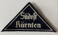 Image 1 of Inter-War/WW2 (Nazi Germany) BDM District Sleeve Patch - Südost Kärnten