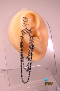 Image 1 of 100% Stainless Steel Ear Cuff for Men and Women. Style ECS2.