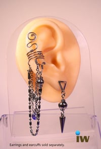 Image 3 of 100% Stainless Steel Ear Cuff for Men and Women. Style ECS2.