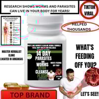 Image 1 of TOP SELLER  WORLD-WIDE  14 DAY & 7 DAY  PARASITE AND WORM CLEANSE CAPSULES 