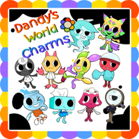 Image 1 of Dandy’s World 🌈 Acrylic Charm PREORDER Vol II