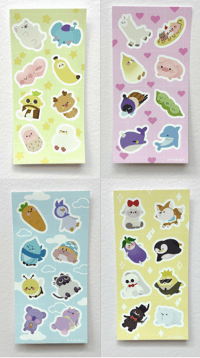 LADS Plushie Sticker Sheet