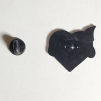 Image 3 of Devilish Booty With A Pentagram On It Enamel Pin