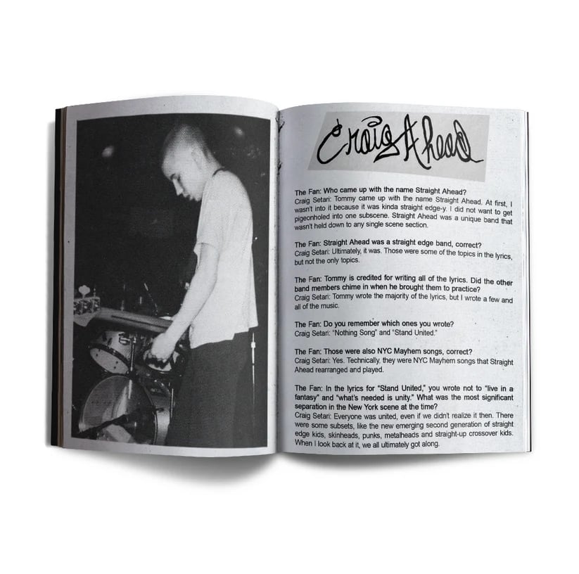 Image of STRAIGHT AHEAD - Tribute Fanzine - 2nd Edition Pre Order