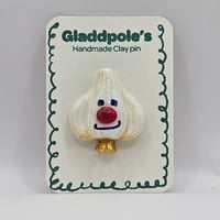 Silly garlic pin