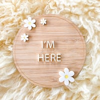 Image 3 of Daisy Announcement Plaques