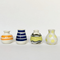 Painted Mini Vases