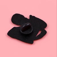 Image 3 of Skeletal Booty Embrace Enamel Pin