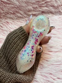 Image 6 of Cool Heart Freezable Glitter Pipe
