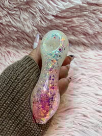 Image 1 of Cool Heart Freezable Glitter Pipe