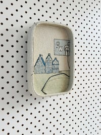 Image of Permanent Residents – ceramic wallplate artwork