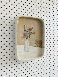 Image of Vintage Vessel #1 – ceramic wallplate artwork