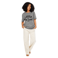 Image 3 of LOTG Arch Unisex Organic T-shirt - Heather Gray