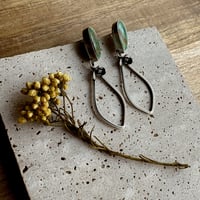 Image 2 of Turquoise succulent studs