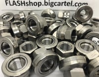 Image 3 of 5/8 UNF Nut / Captive Washer  TITANIUM TC4-GR5 #523