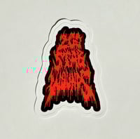 Image 1 of 200 Stab Wounds Band Logo Matte Vinyl Sticker