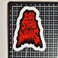 Image 2 of 200 Stab Wounds Band Logo Matte Vinyl Sticker