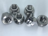 Image 1 of 5/8 UNF Nut / Captive Washer  TITANIUM TC4-GR5 #523