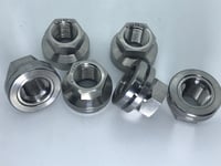 Image 7 of 5/8 UNF Nut / Captive Washer  TITANIUM TC4-GR5 #523