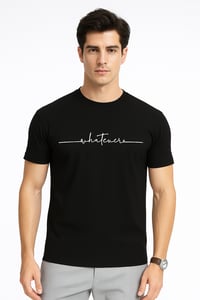 Image 1 of Men’s “Whatever” Statement Tee
