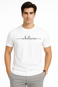 Image 2 of Men’s “Whatever” Statement Tee