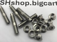 Image 2 of Titanium Wheel Kit - Nuts (12) + Titanium Studs (12)  #700