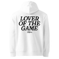 Image 5 of LOTG Signature Unisex Organic Hoodie - White