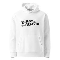 Image 4 of LOTG Signature Unisex Organic Hoodie - White