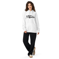Image 2 of LOTG Signature Unisex Organic Hoodie - White