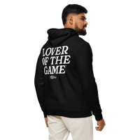 Image 1 of LOTG Signature Unisex Organic Hoodie - Black