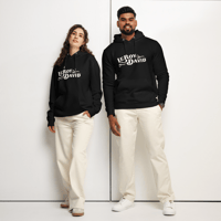Image 4 of LOTG Signature Unisex Organic Hoodie - Black