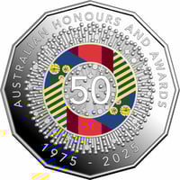 Image 4 of Coin Pack 6 Coin Set 2025 Australian Honours and Awards System 50th Anniversary