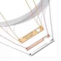 Image 1 of Personalized Soulmate Necklace