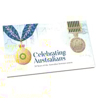 Image 1 of COIN PACK 6 COIN UNC SET 2025 COLOURED AUSTRALIAN HONOURS AND AWARDS SYSTEM 50TH ANNIVERSARY