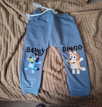 Image 2 of Custom bluey/bingo sweatsuit kids 2-3 toddler r