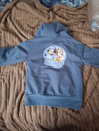 Image 1 of Custom bluey/bingo sweatsuit kids 2-3 toddler r