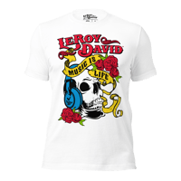 Image 1 of Skull Tattoo Unisex T-shirt - White