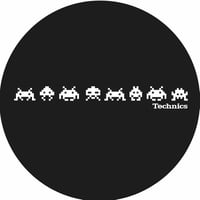 Technics Space Invaders 12" Vinyl Record Slipmats (pair)