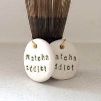 Image 2 of Matcha Addict Keychain