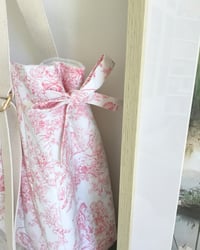 Image 4 of Sac de yoga en toile de Jouy