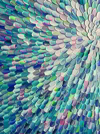 Image 3 of 'Azure pacific' - 76x76cm