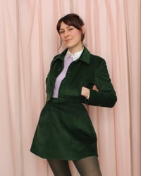 Image 1 of Cropped Phuncle Jacket- Evergreen