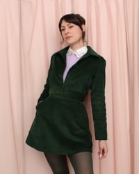 Image 8 of Cropped Phuncle Jacket- Evergreen