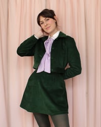 Image 13 of Cropped Phuncle Jacket- Evergreen