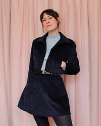 Image 8 of Cropped Phuncle Jacket - Navy