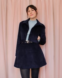 Image 6 of Cropped Phuncle Jacket - Navy
