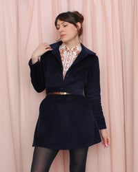 Image 3 of Cropped Phuncle Jacket - Navy