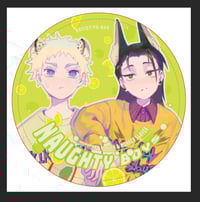 Image 2 of Evil Cubs Gojo & Geto /Standee/Leather Coaster/Keychain