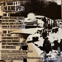 Image 2 of TOXOID / O_T - THE BLINDSPOT 2 - BLACK 12 VINYL - FREE POSTAGE - TRACKING PROVIDED